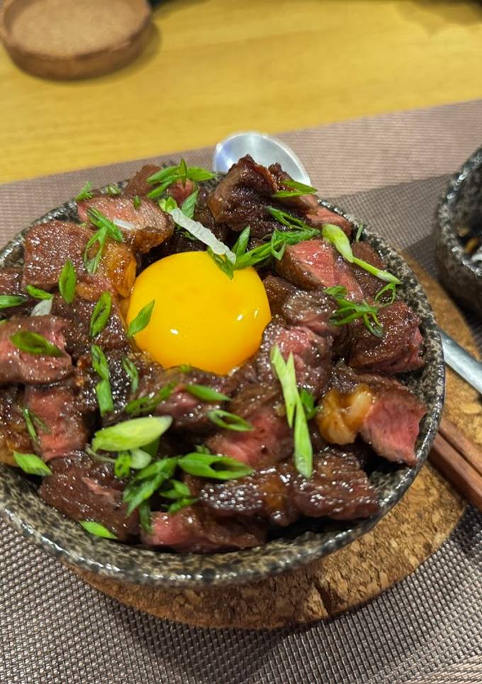 รูปของ ข้าวด้งเนื้อทอด 1 นาที 🇯🇵🥩