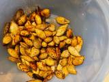 A picture of Roasted Butternut squash seeds.