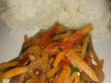 A picture of Vegetable stir fry.