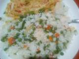 A picture of Vegetable rice.