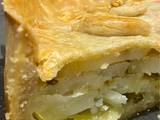 A picture of Lancashire Butter Pie aka Friday Pie/Catholic Pie with Snapes.