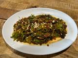 A picture of Quick Broccoli Veggie with Pomegranate Sauce and Saffron.