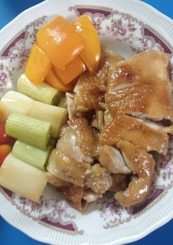 รูปของ ไก่ยากิโทริแบบอบ ไม่เสียบไม้