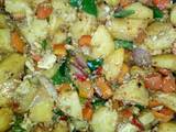 A picture of Vegetable potato salad.