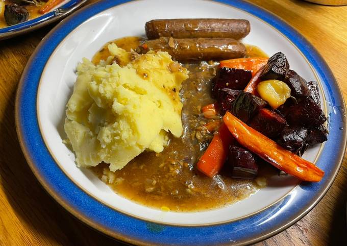 A picture of Quick mushroom gravy.