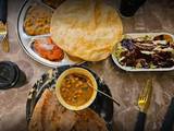 A picture of Halwa Puri – A Classic Desi Breakfast from Infusion Village.