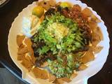 A picture of California Farm Tostada Salad.