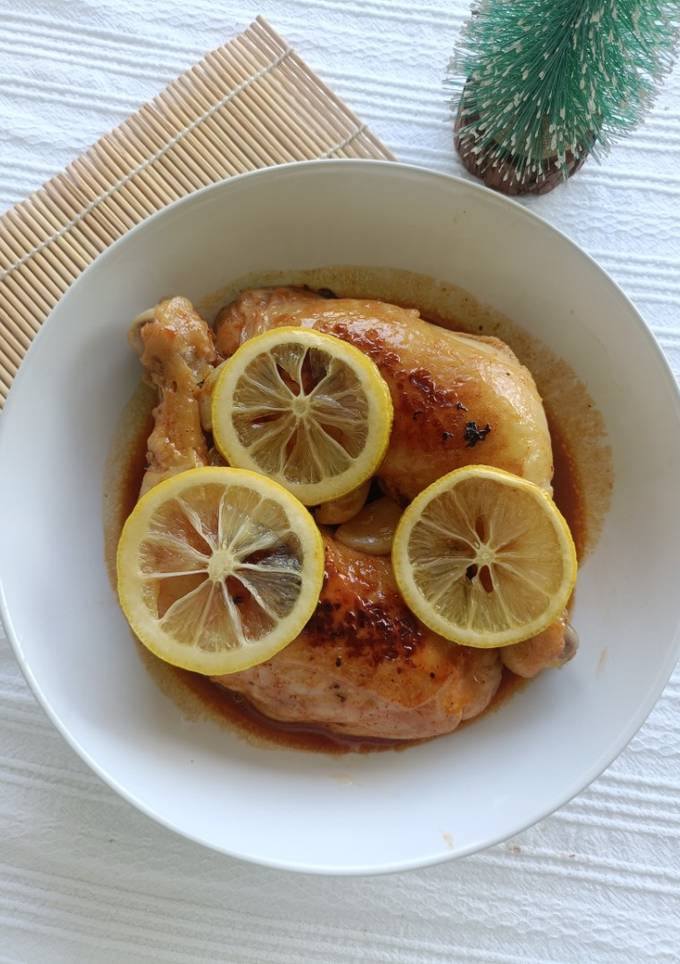 รูปของ ไก่อบฮันนี่เลมอน