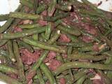 A picture of Snake Beans Adobo.