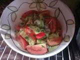 A picture of Tomato Avocado salad #Author Marathon#.