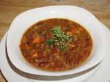 A picture of KIDNEY BEANS AND VEGETABLES SOUP, VEGAN. JON STYLE.