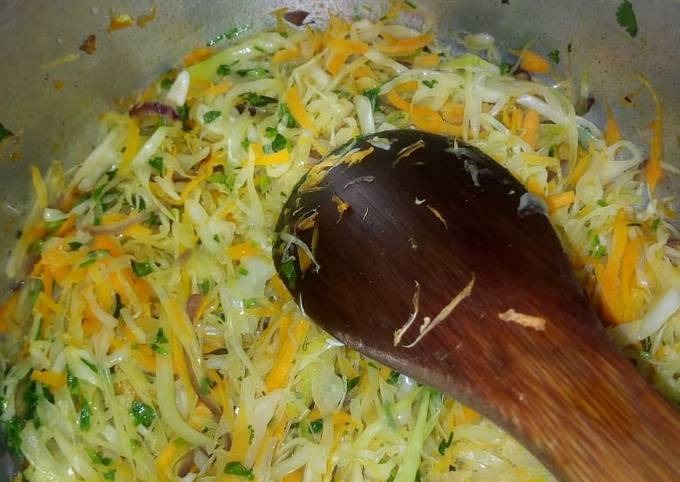 A picture of Stir Fry Cabbage.