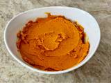 A picture of Pumpkin Hummus.