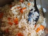 A picture of Simple Carrot and Onion Rice Pilaf.