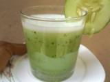 A picture of Cucumber Slush.