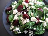 A picture of Spinach, Beetroot & Fetta Salad.