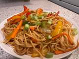 A picture of Vegetable chow mein.