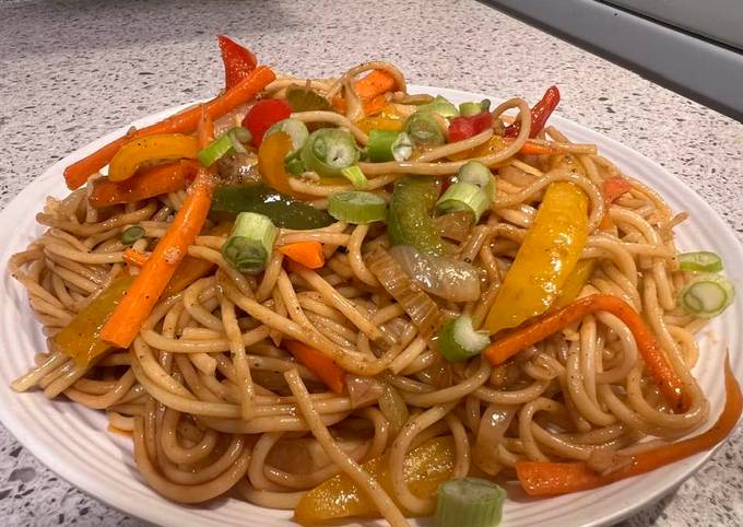 A picture of Vegetable chow mein.