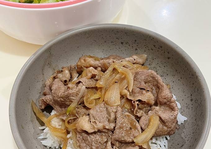 รูปของ ข้าวหน้าเนื้อ