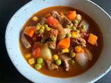 A picture of Simple Beef & Vegetable Soup.