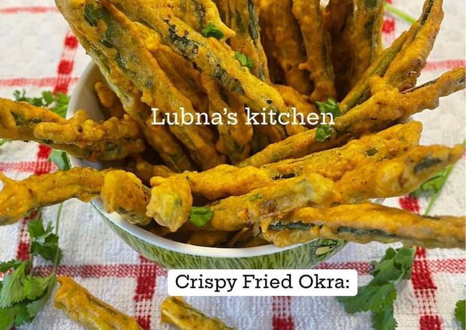 A picture of Crispy Fried Okra:.