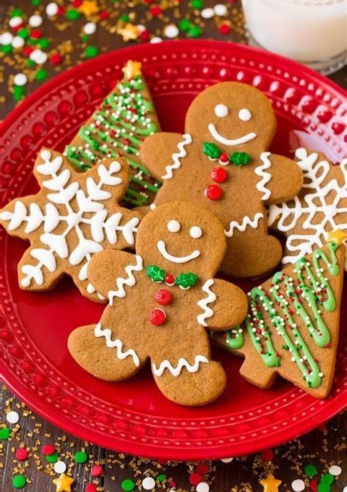 A picture of CHRISTMAS RECIPE🎄🎄🎄 : Ginger bread cookies.