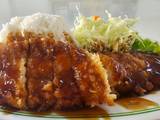 รูปของ ข้าวไก่ทอดราดซอสเทริยากิ