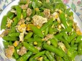 รูปของ ถั่วฝักยาวผัดไข่🥚🫛