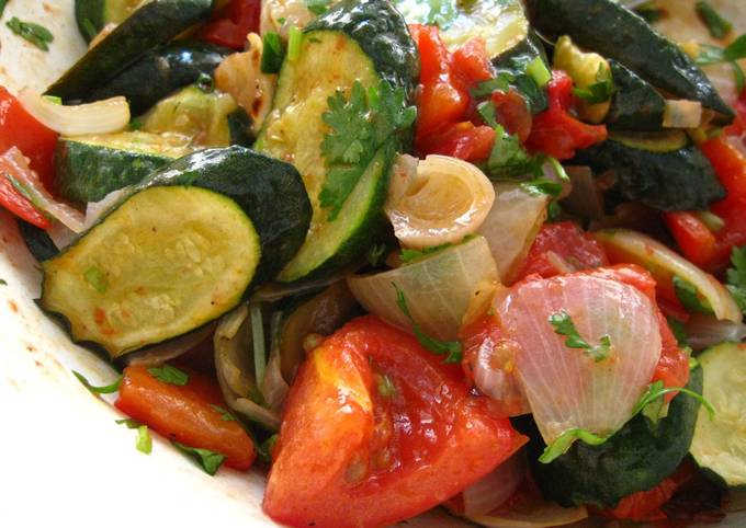 A picture of Easy Roasted Vegetable Salad.