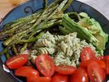 A picture of Vegan Pesto and Roasted Vegetables.