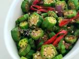 A picture of Okra Stir Fry.