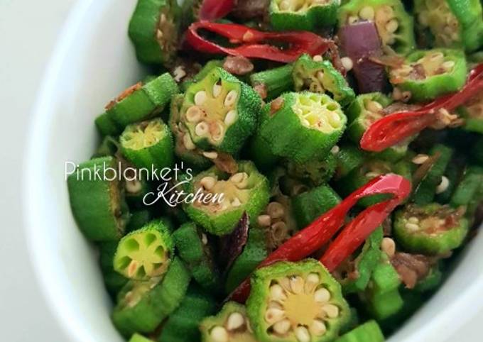 A picture of Okra Stir Fry.