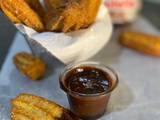 A picture of Mixed spice and Brown sugar Churros.