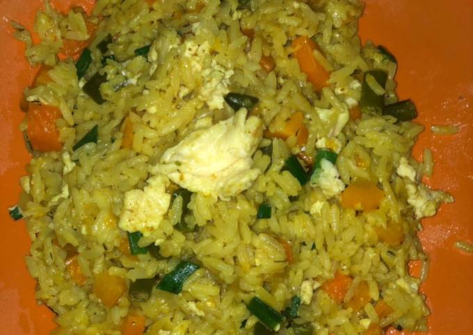 A picture of Vegetable Coconut rice.