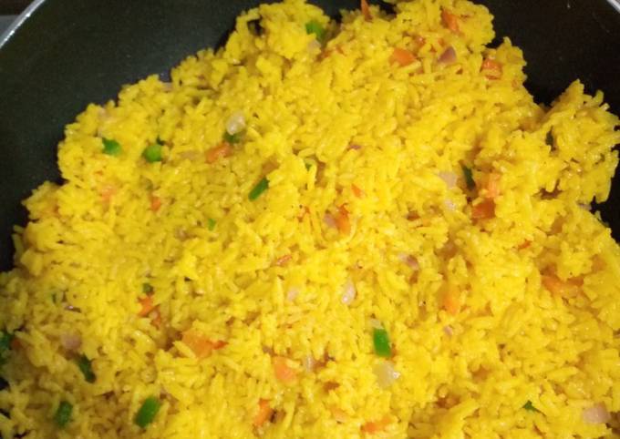 A picture of Vegetable rice.