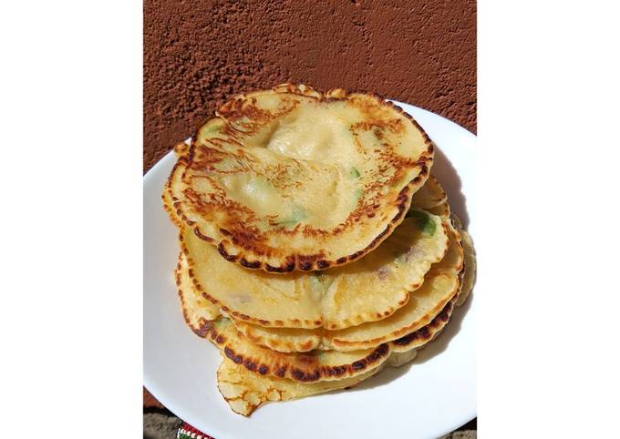 A picture of Vegetable Crepes.