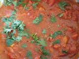 A picture of Tomato currry#cookingwith Tomatoescontest.