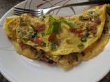 A picture of Vegetable OMLETTE.