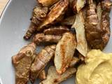 A picture of Air fryer Jerusalem artichoke.