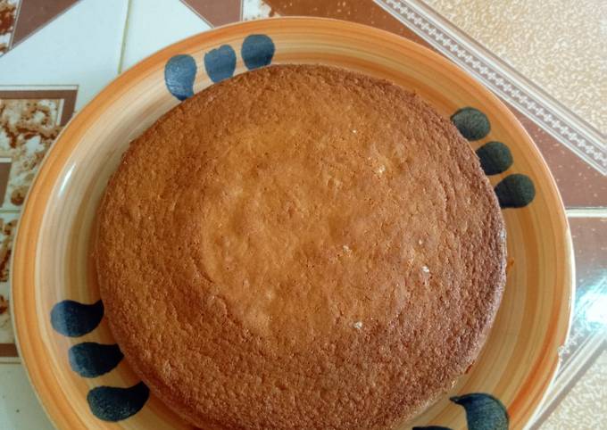 A picture of My vanilla sponge cake recipe.