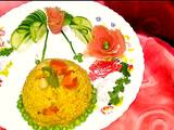 A picture of Vegetables pulao.