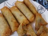 A picture of Vegetable Rolls #cookpadramadan.