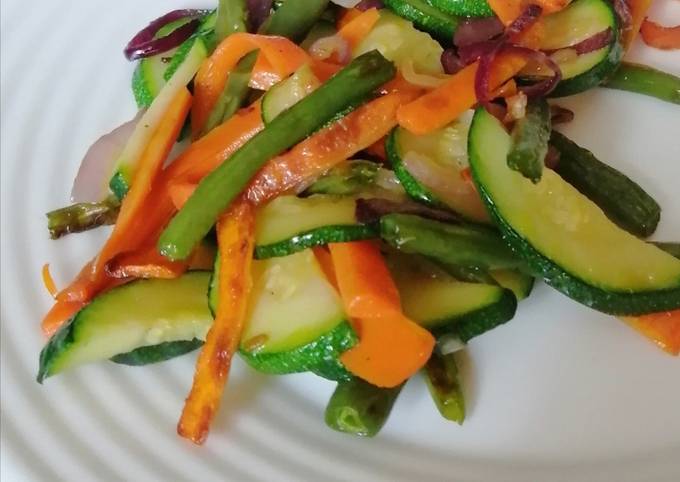 A picture of Stir Fry Vegetables.