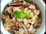 A picture of Baby Bella Mushroom Fried Rice.