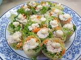 รูปของ สลัดโรล อกไก่บด