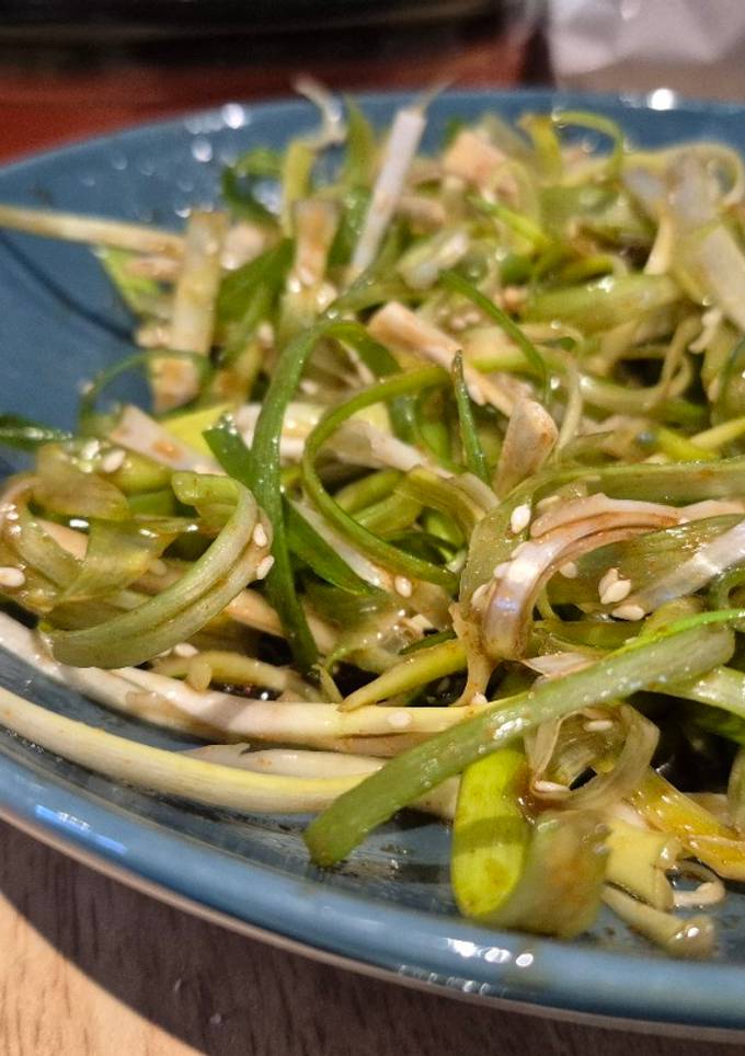 A picture of Spring Onion Salad.