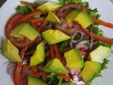 A picture of Avocado Tomato Salad.