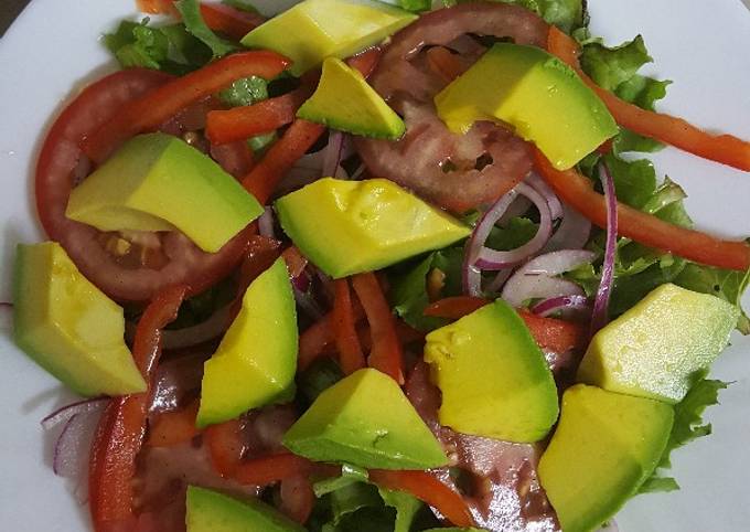 A picture of Avocado Tomato Salad.