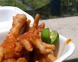 A picture of step 6 of Chicken feet dar der dor bikin doer.