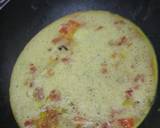 A picture of step 5 of Veggie Omelette#15minsorlessrecipe.